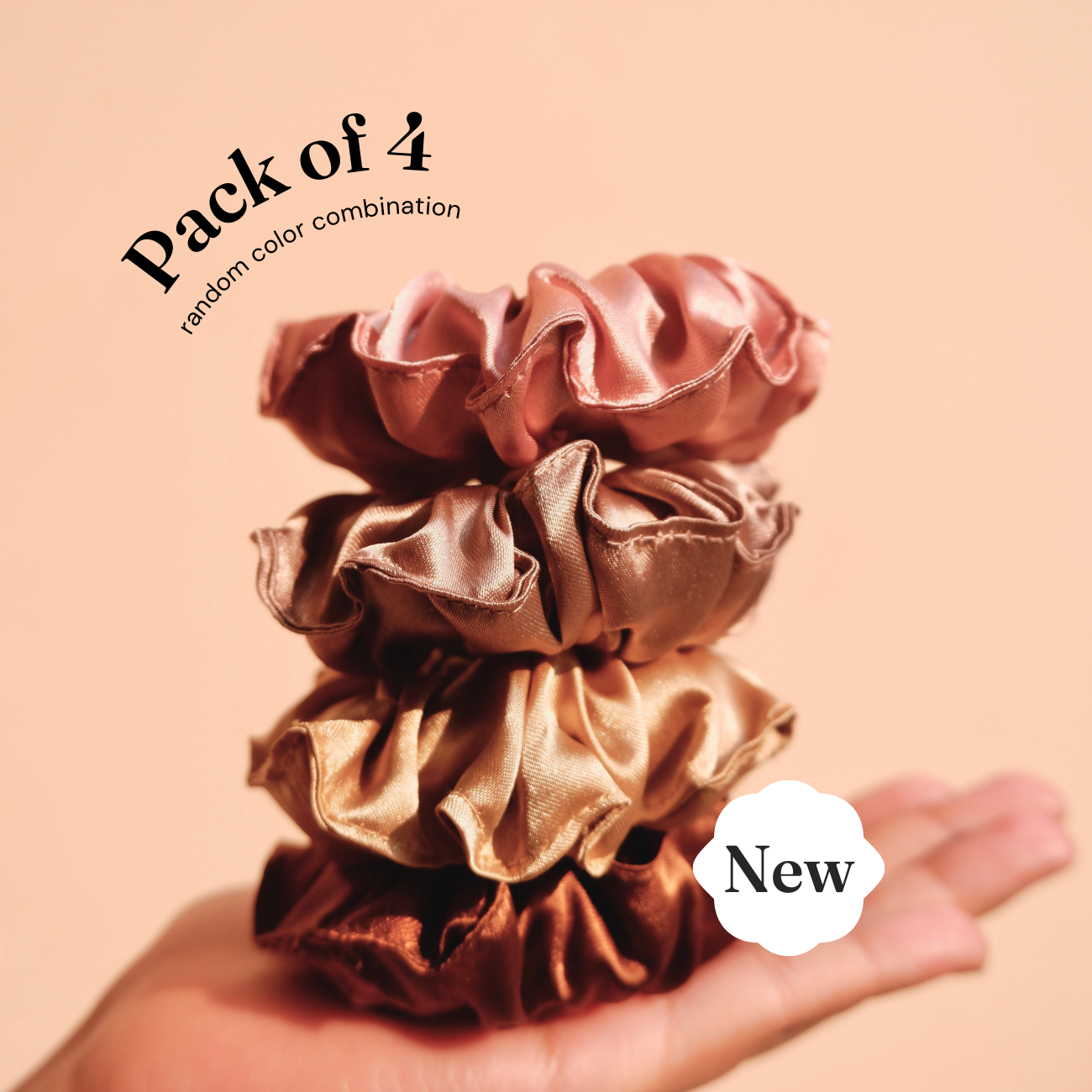 Free Pack Of 4 Italian Scrunchies