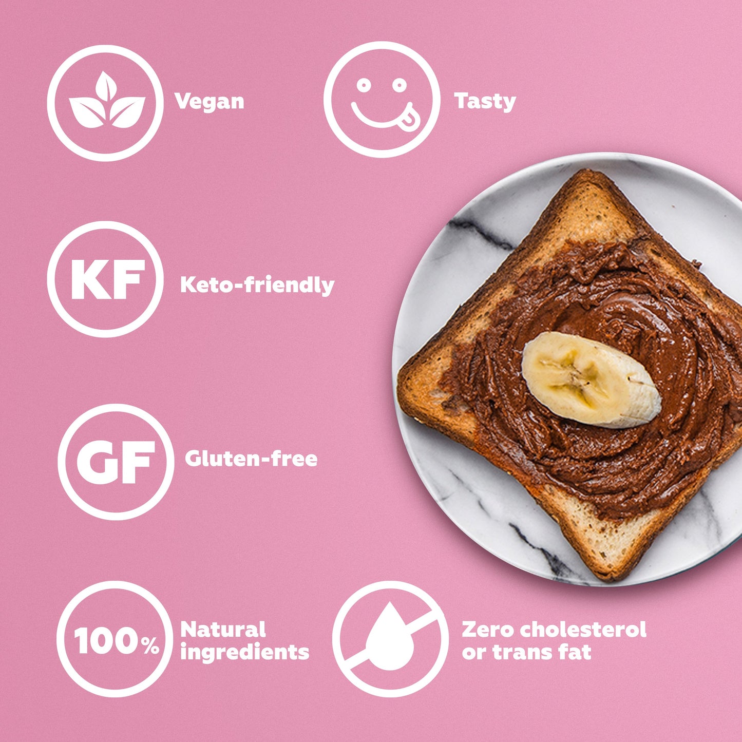 Dark Chocolate Peanut Butter (Creamy), 1kg