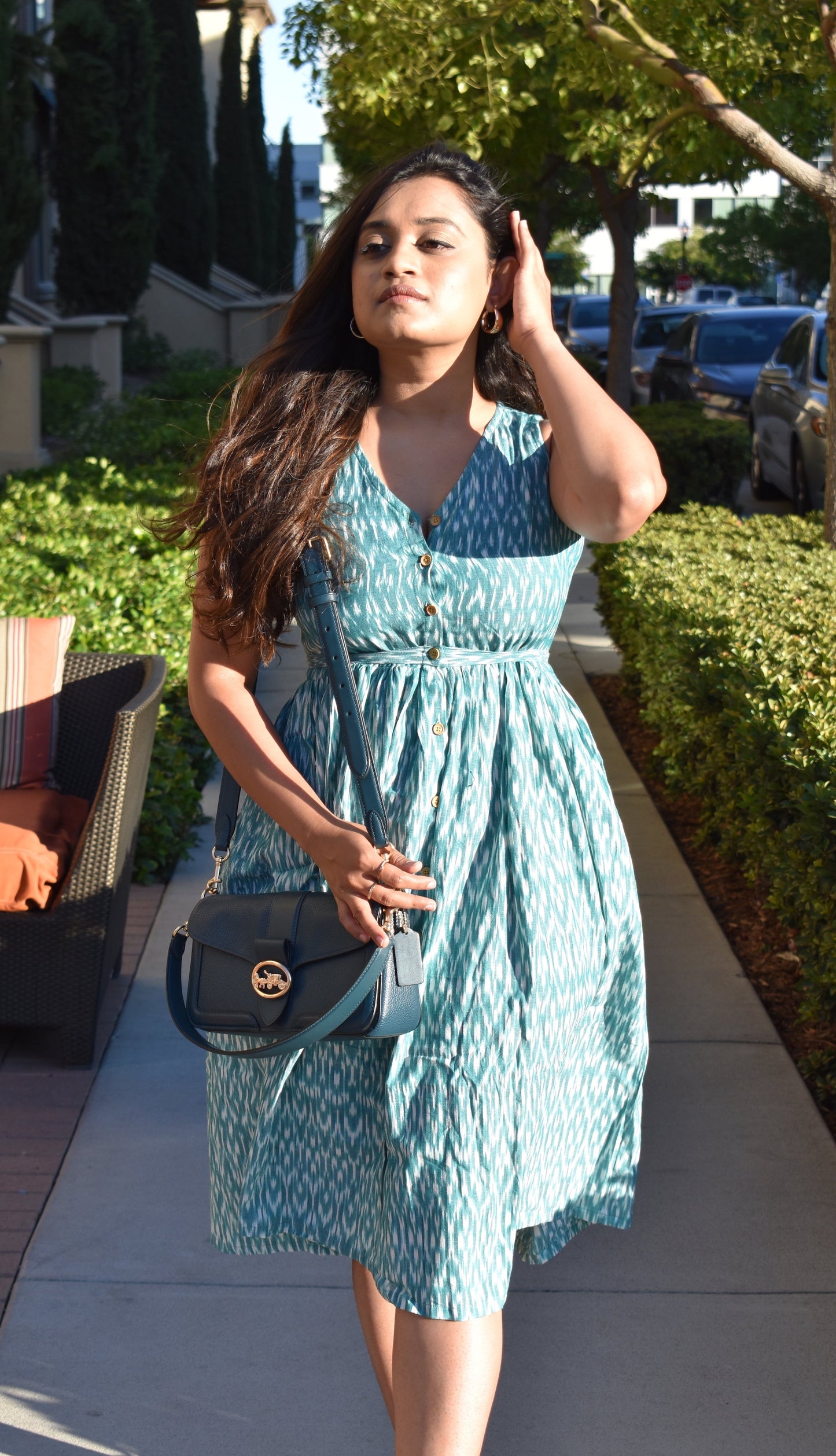 Harri Gulaabo Ikat dress