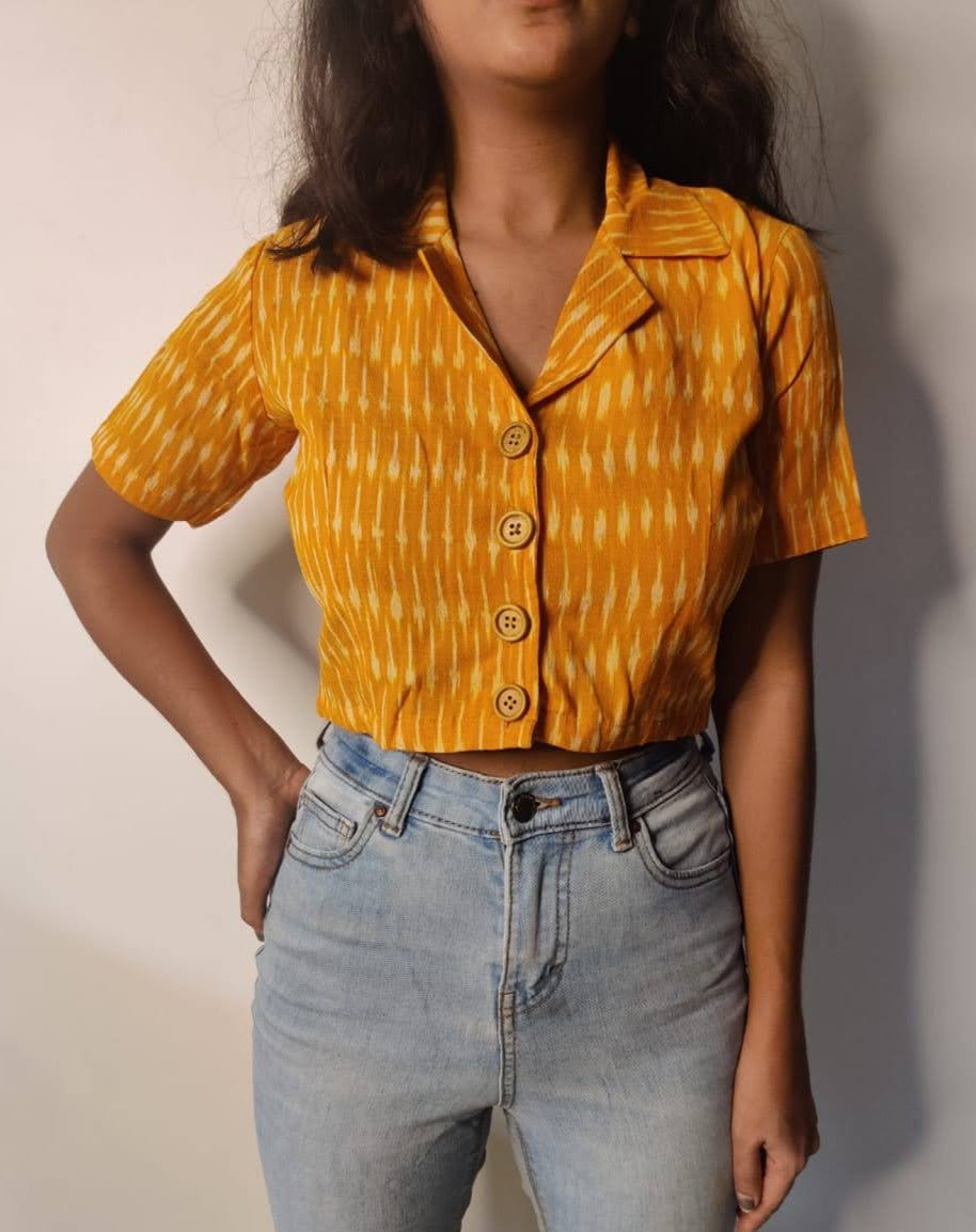Ambar Crop Shirt