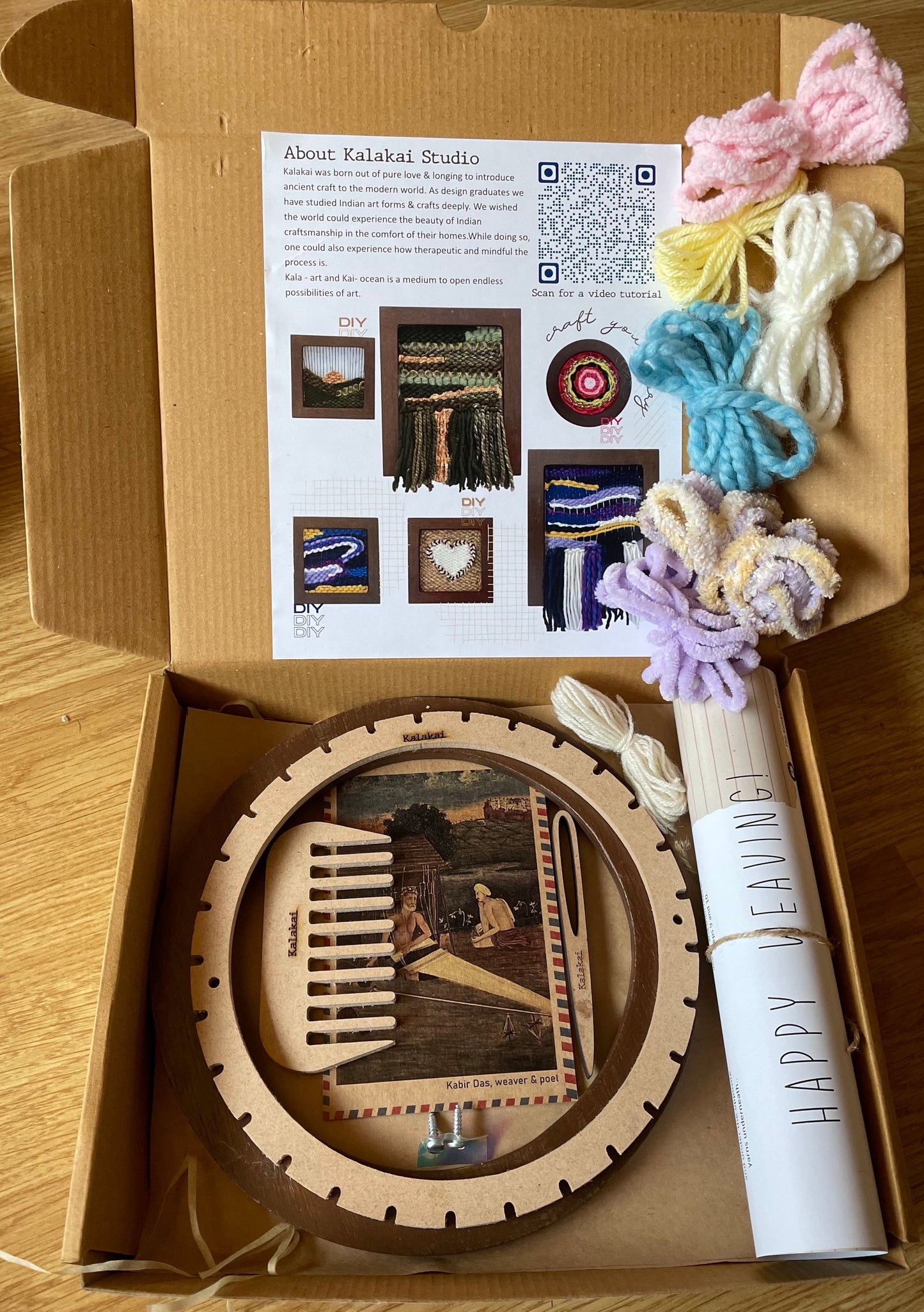 Kulfi Circular DIY Weaving Kit