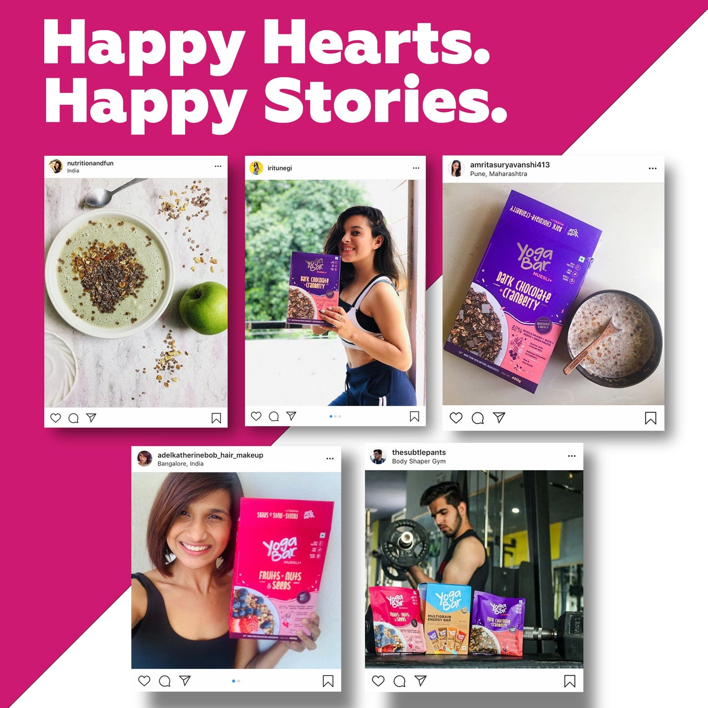 Fruits, Nuts + Seeds Wholegrain Muesli - 6 Boxes