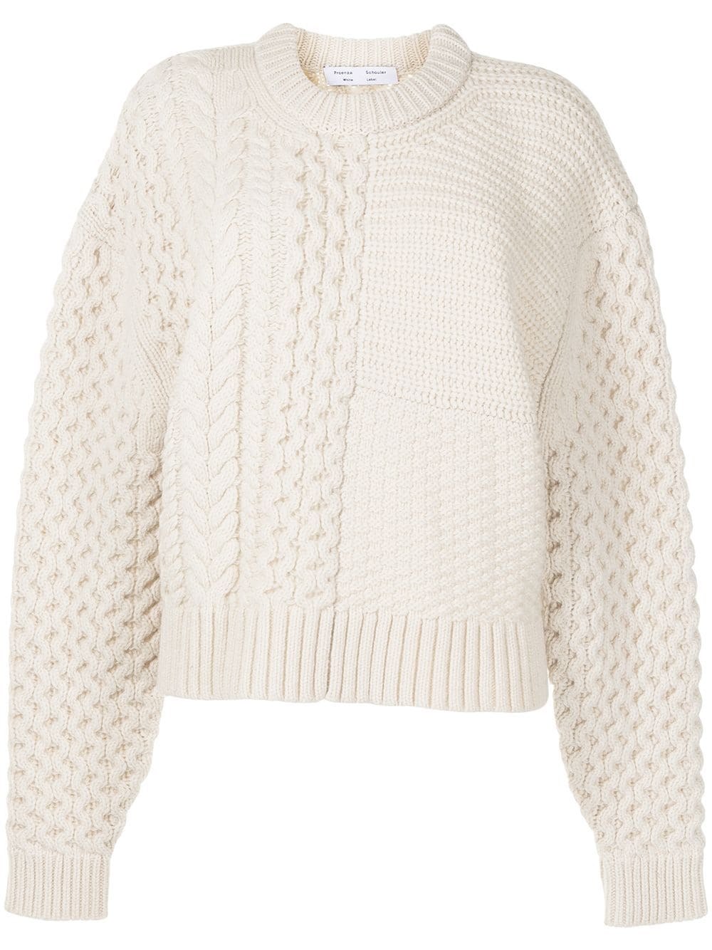 Wool White Jumper