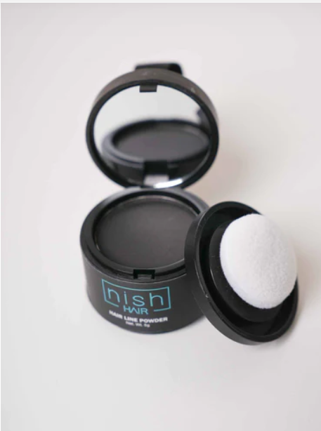Natural Black Hair Line Powder | Nish Hair
