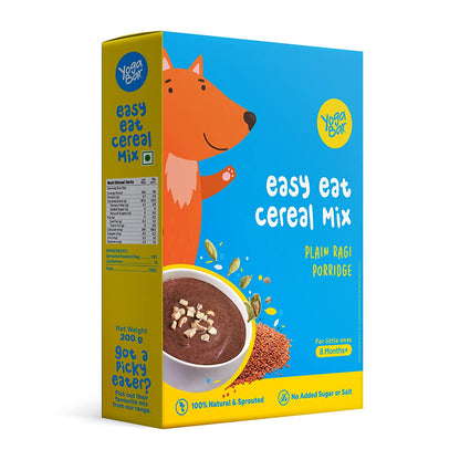Yogabar Baby Cereal Mix | Organic Sprouted Ragi Porridge - (200g)