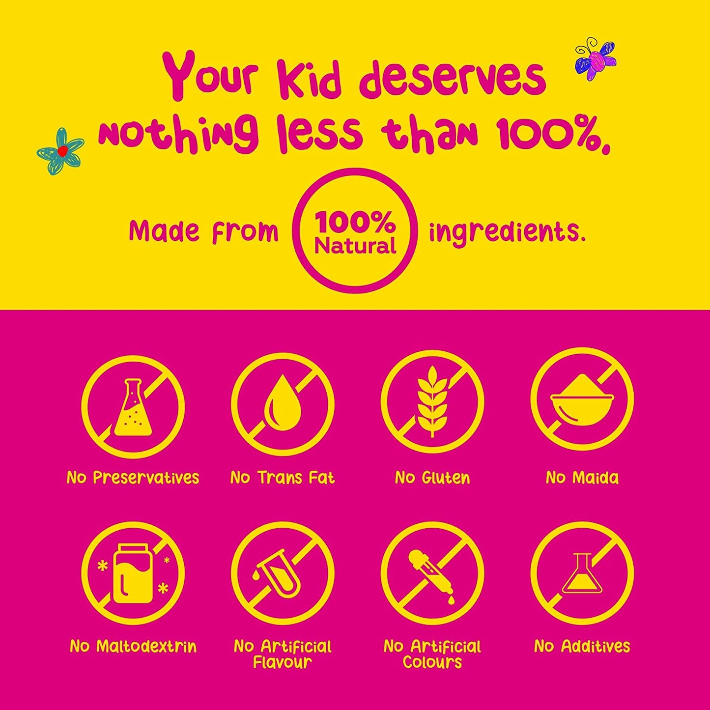 Yogabar Baby Cereal Mix | Mixed Millets Almond Porridge (200g)