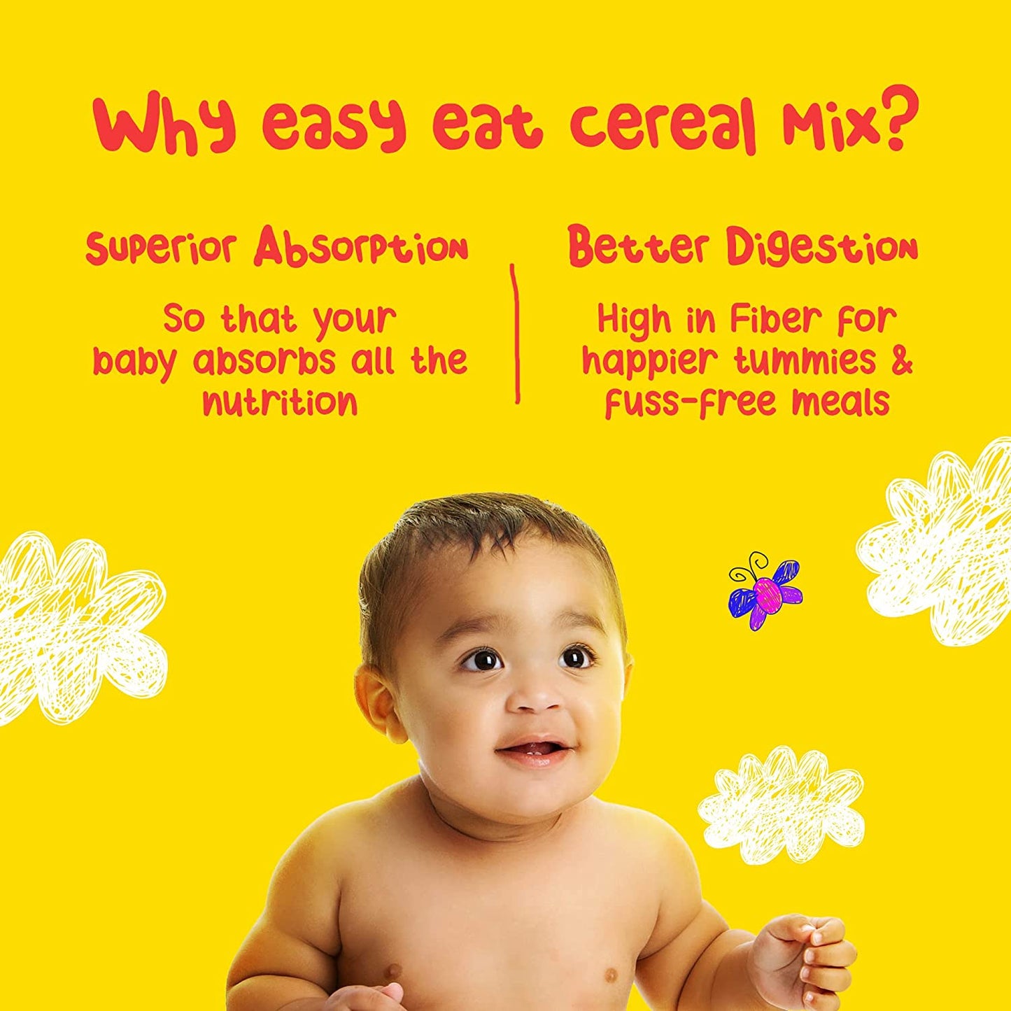 Yogabar Baby Cereal Mix | Delicious Dates Sathu Maavu (200g)