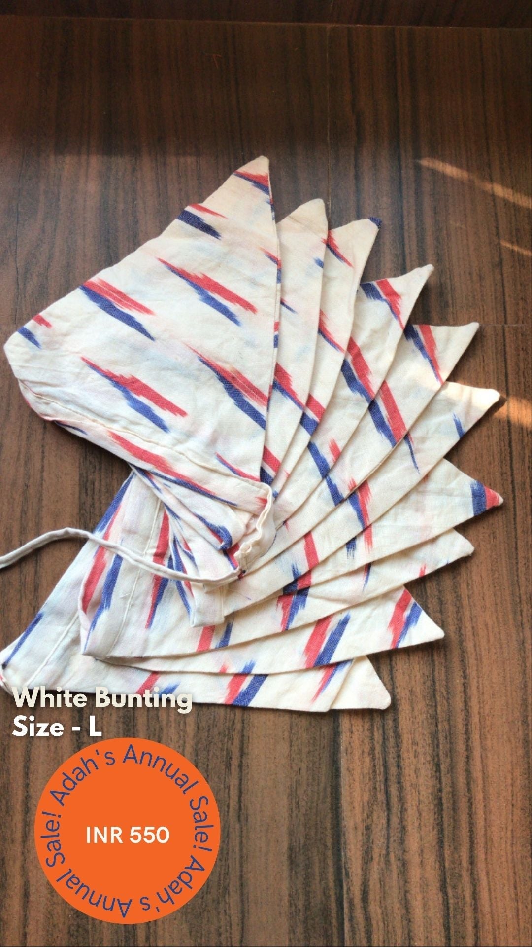 Zero waste buntings