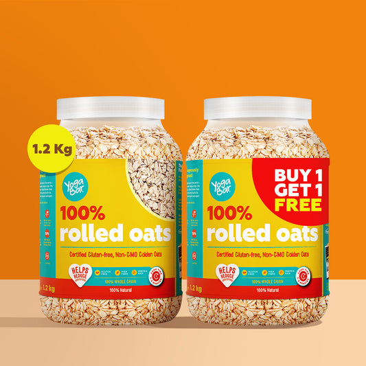 Buy 1 Get 1 100% Rolled Oats - 1.2kg X 2