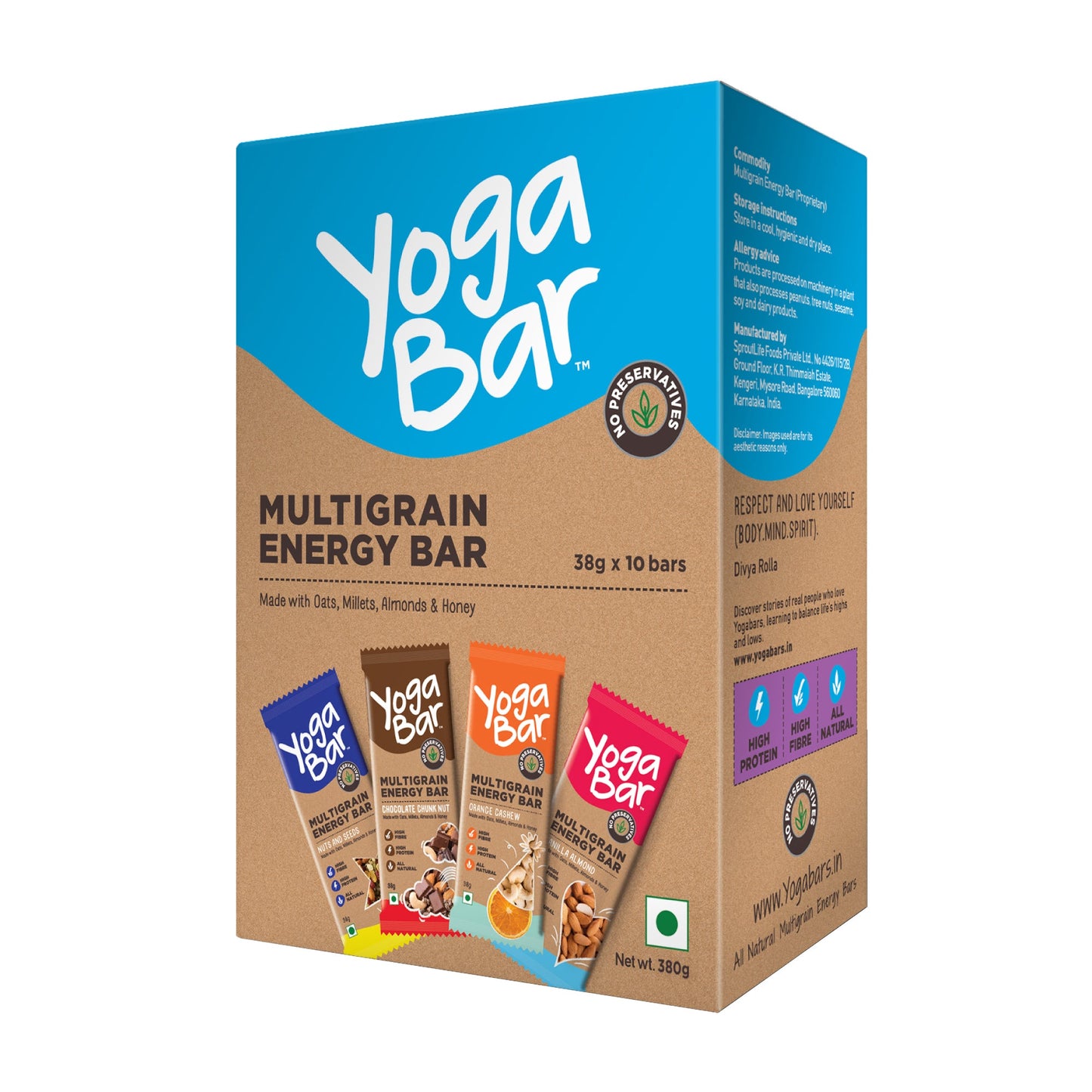 Assorted Energy Bars (Pack of 6 Boxes)