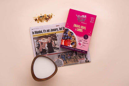Yogabar Muesli Variety Pack - (Dark Chocolate, Fruits Nuts + Seeds, Almond + Quinoa Crunch, Turmeric + Ginger) 400G Each