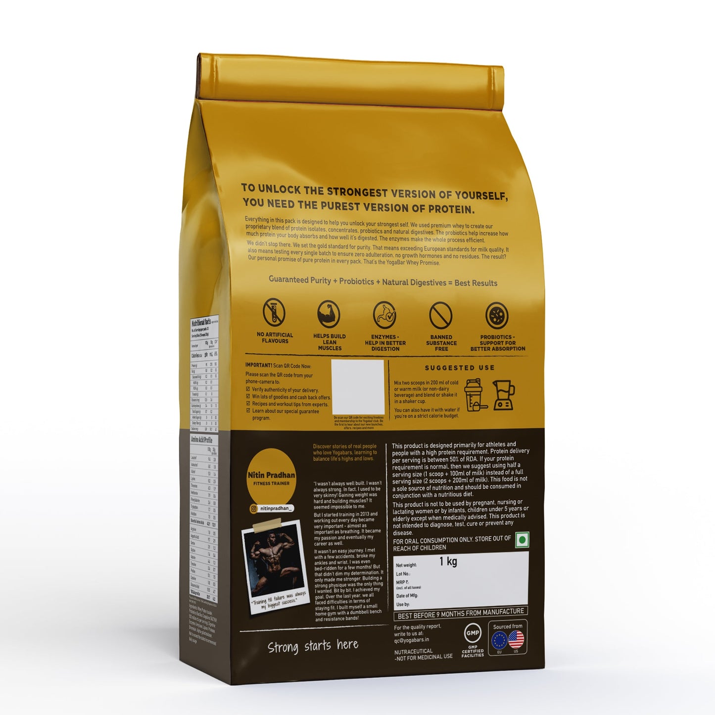 Probiotic - Powered Whey Protein Isolate