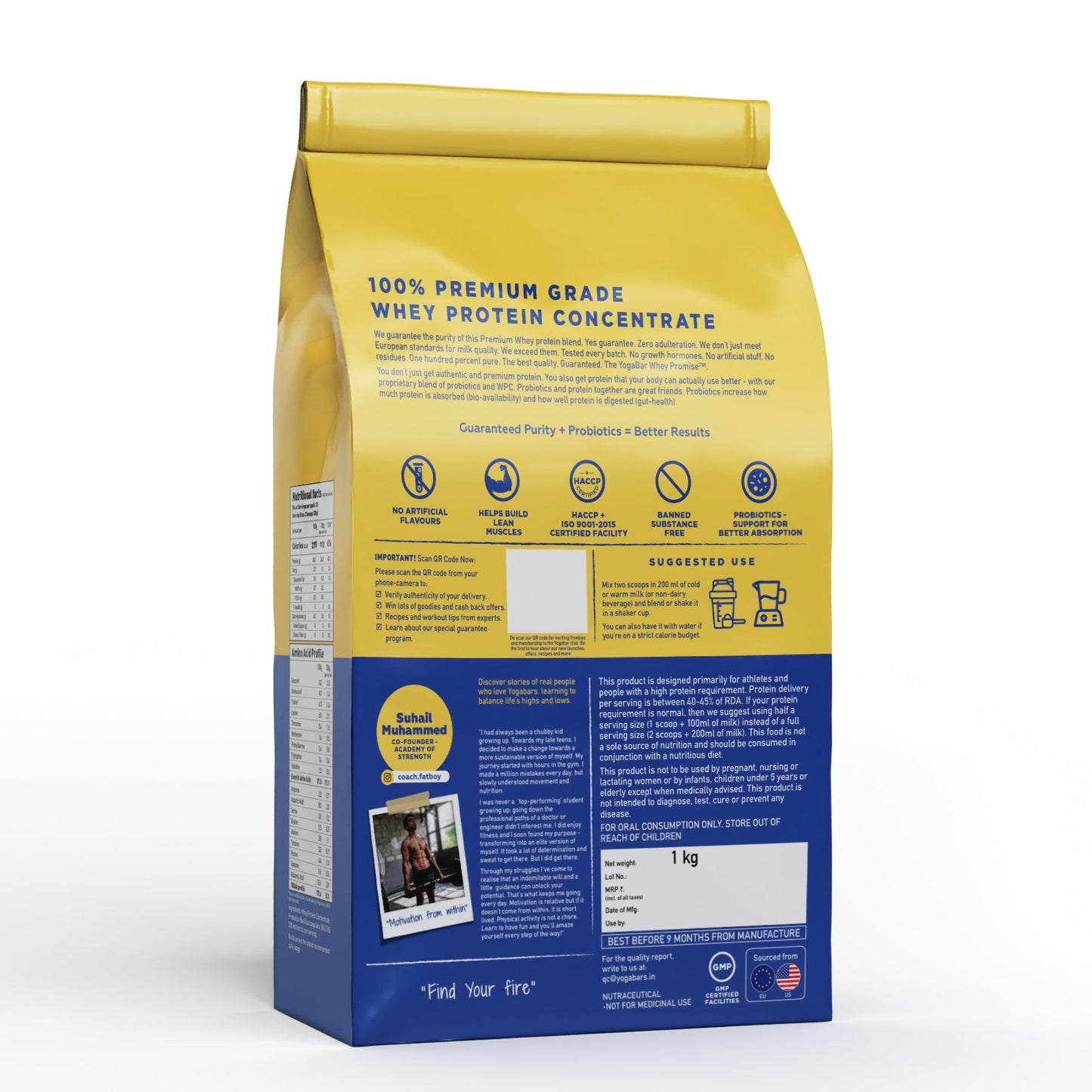 Probiotic - Powered Whey Protein Concentrate