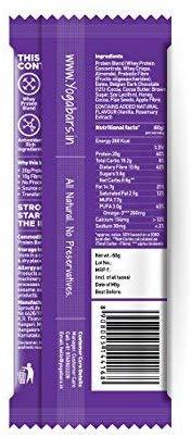 Yogabar Protein Bar, 120Grams - Pack Of 2