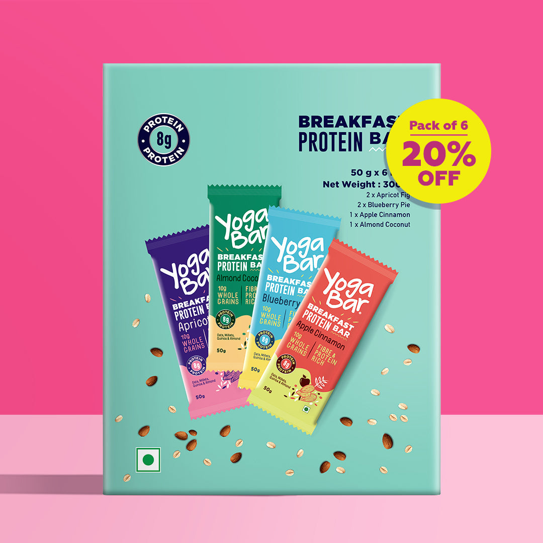 Assorted Breakfast Bars (Pack of 6 Boxes)