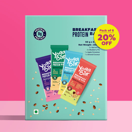 Assorted Breakfast Bars (Pack of 6 Boxes)