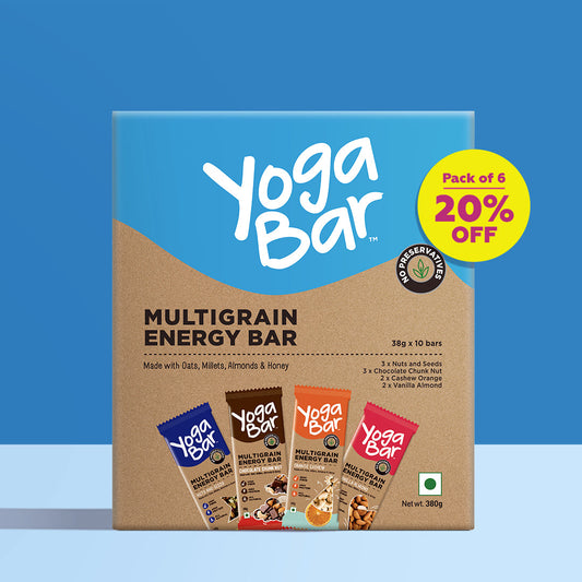 Assorted Energy Bars (Pack of 6 Boxes)