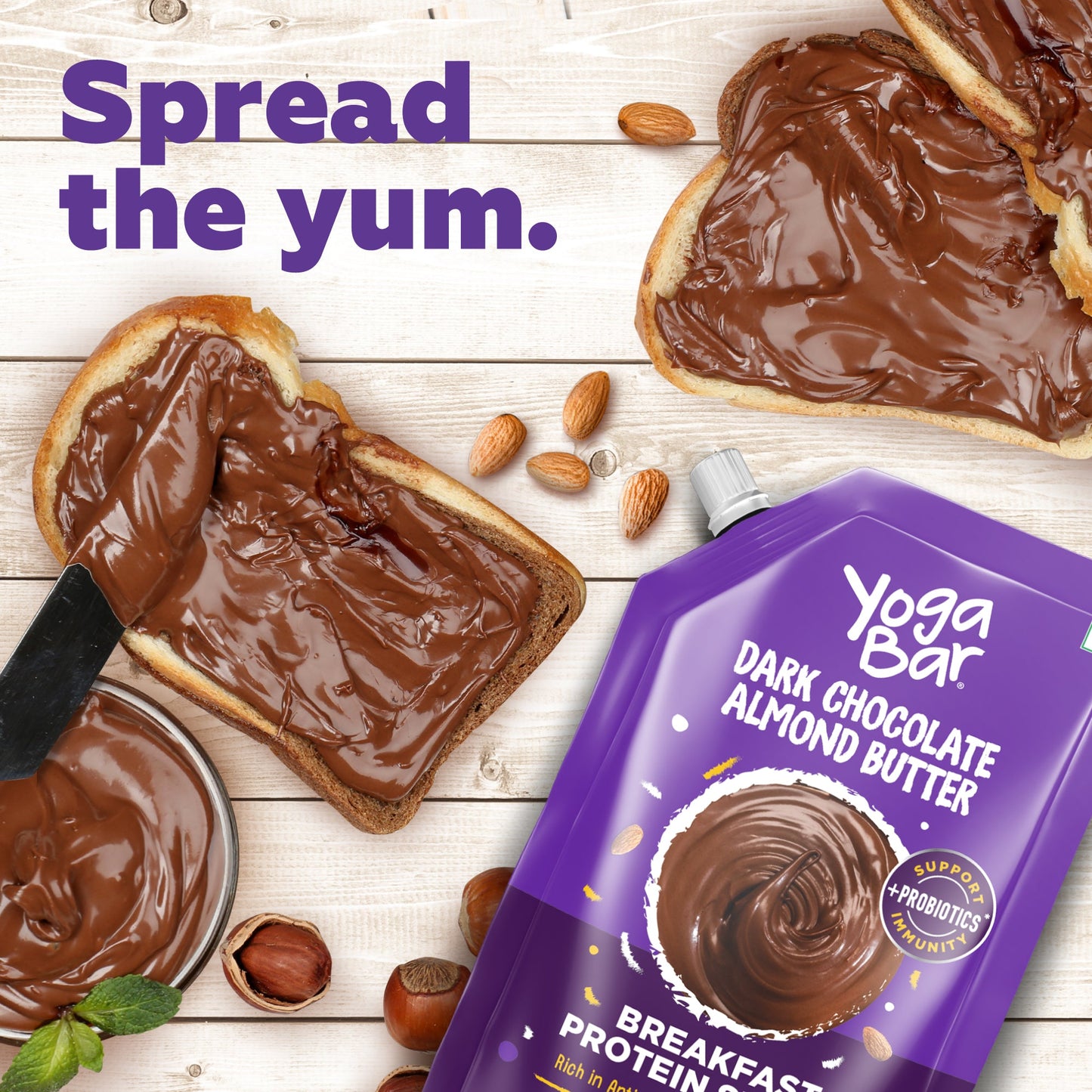 Dark Chocolate Almond Protein Spread