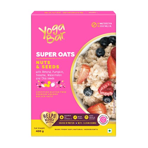Combo of Nuts & Seeds Oats - 400g + Fruits, Nuts & Seeds Muesli - 400g
