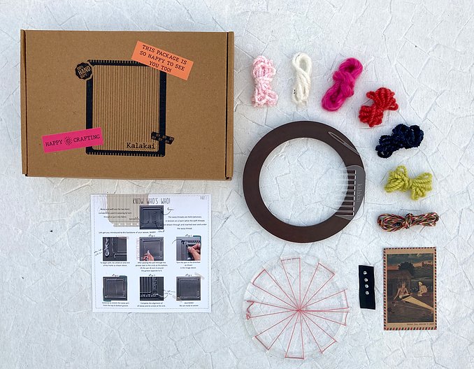 Gulabo Circular DIY Weaving Kit
