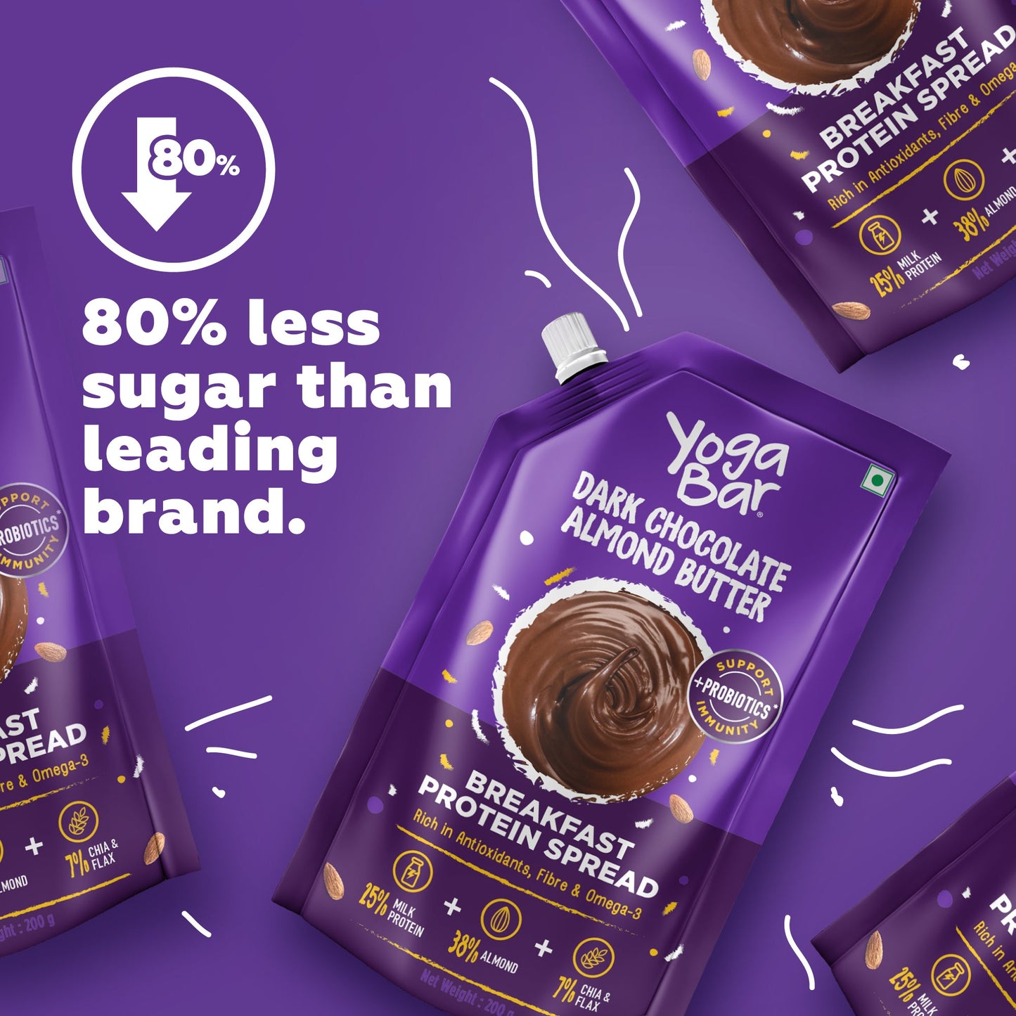 Dark Chocolate Almond Protein Spread