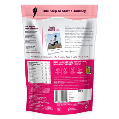 Combo of Fruit and Nut 700g Muesli & Dark Chocolate 700g Muesli