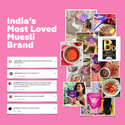 Protein muesli + Assorted dessert bars