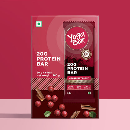 Cranberry Blast Protein Bars