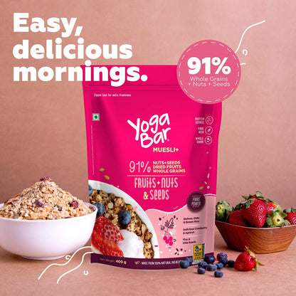 Combo of Fruit and Nut 700g Muesli & Dark Chocolate 700g Muesli