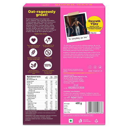 Combo of 2 - Nuts & Seeds Oats 400G X 2