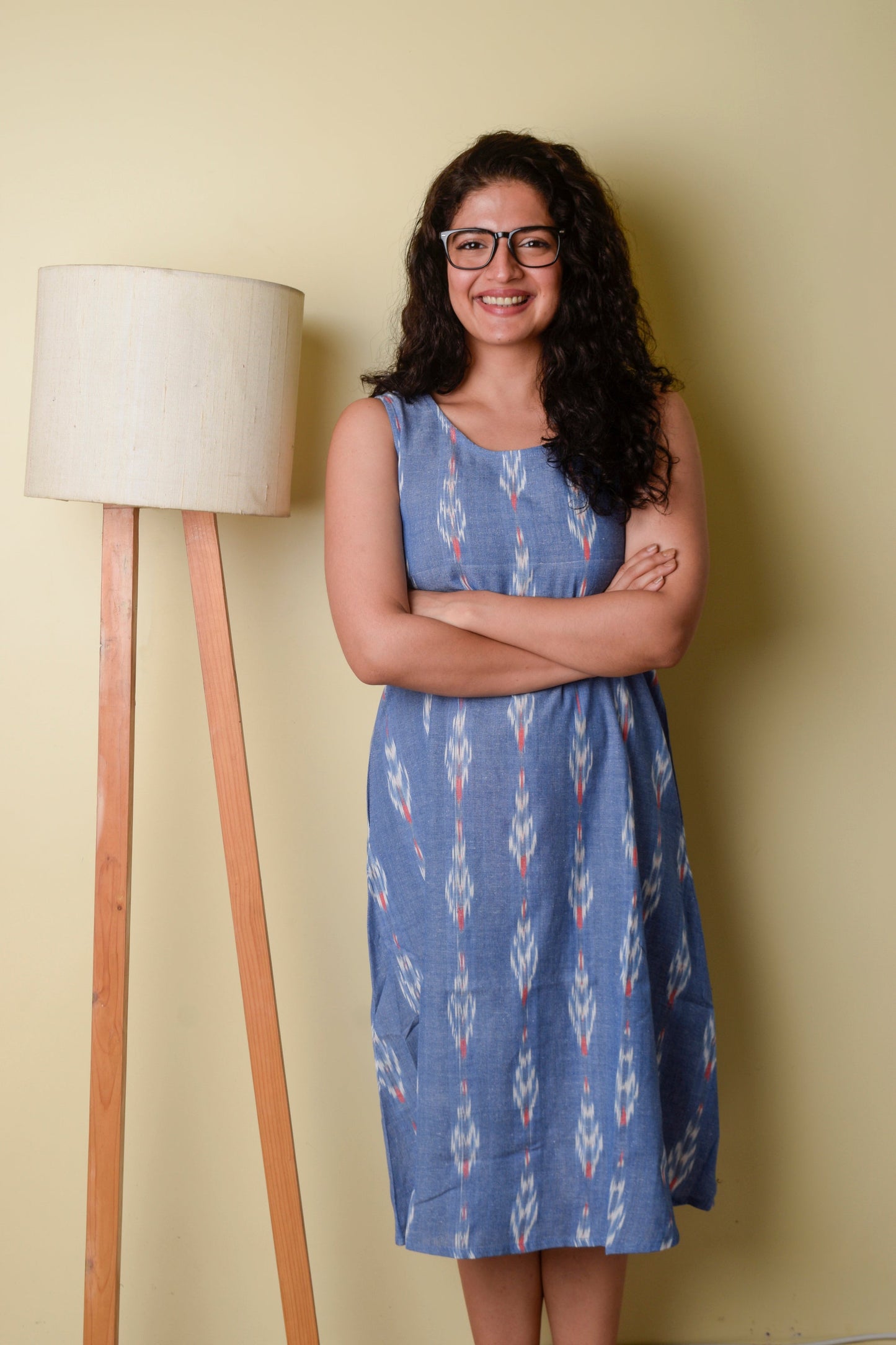 Nabha Ikat Dress and Leher Jacket