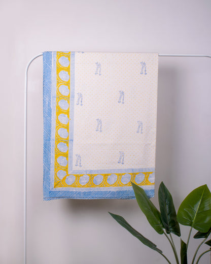 Maraal Block Print Bedsheet