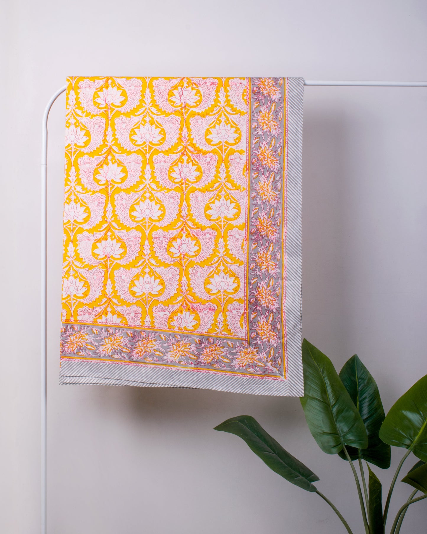 Kamal Block Print Bedsheet