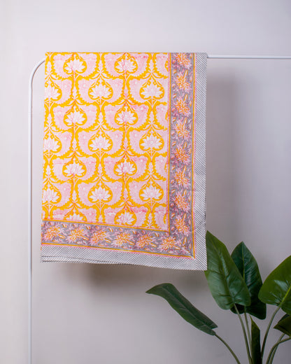 Kamal Block Print Bedsheet