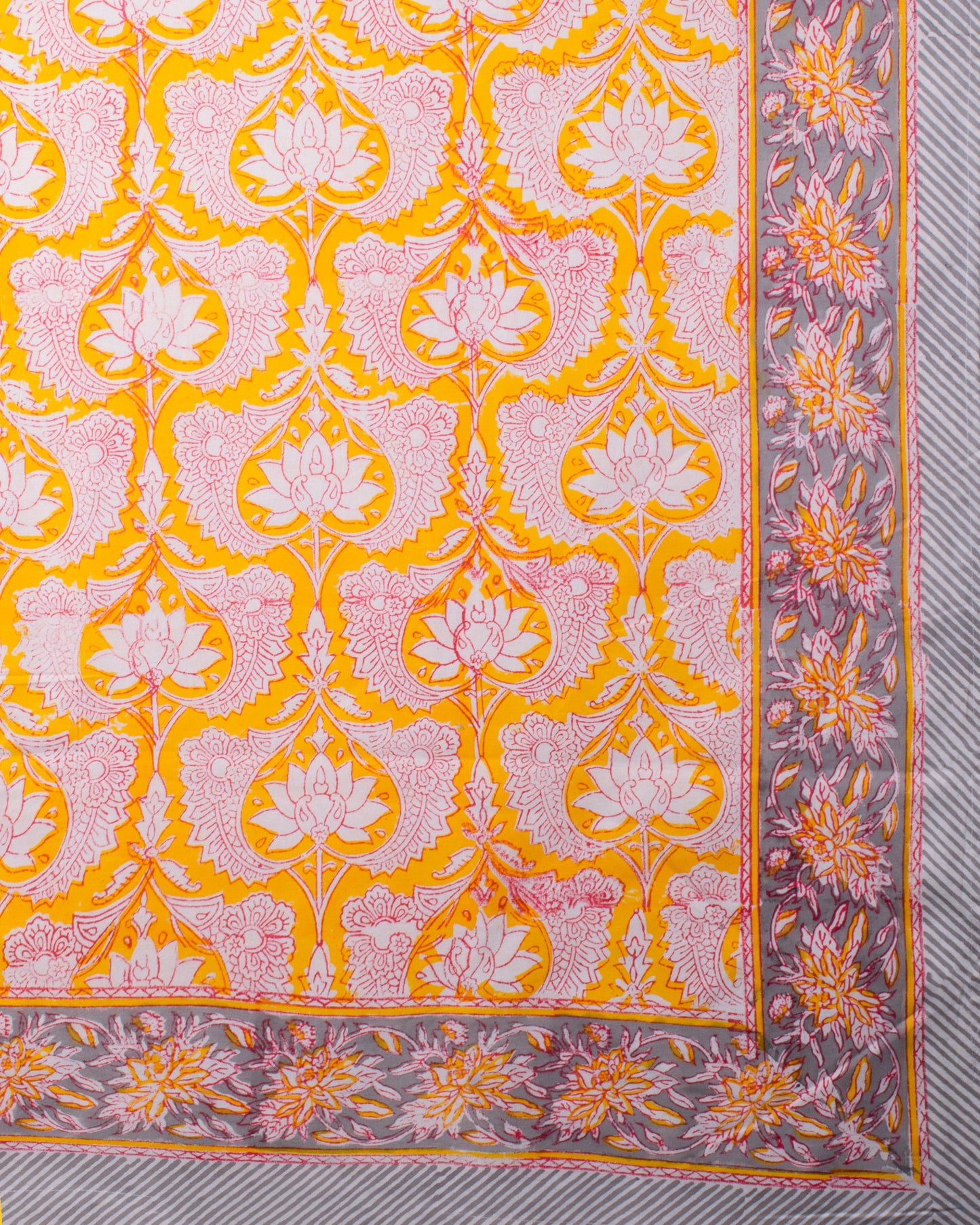 Kamal Block Print Bedsheet