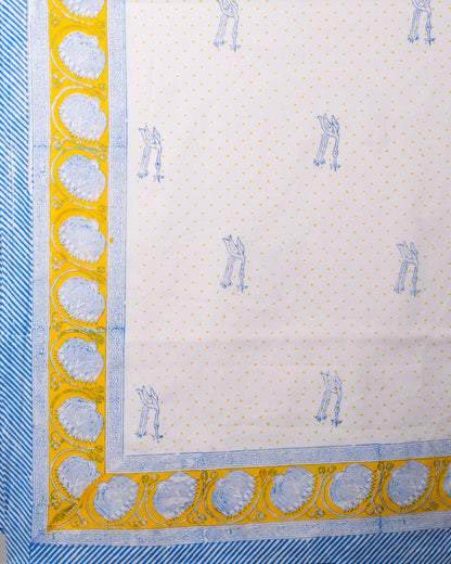 Maraal Block Print Bedsheet