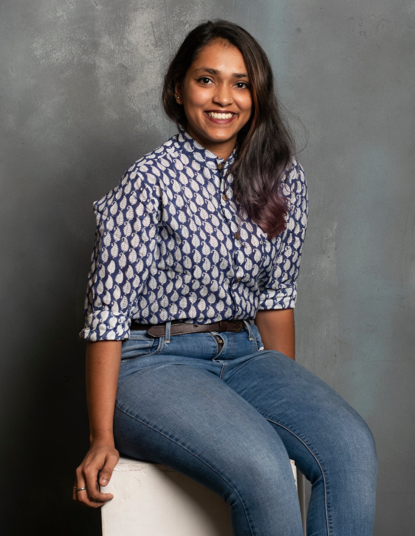 Santri Block Print Unisex Shirt