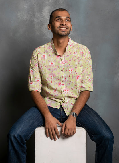 Anjrush Block Print Unisex Shirt