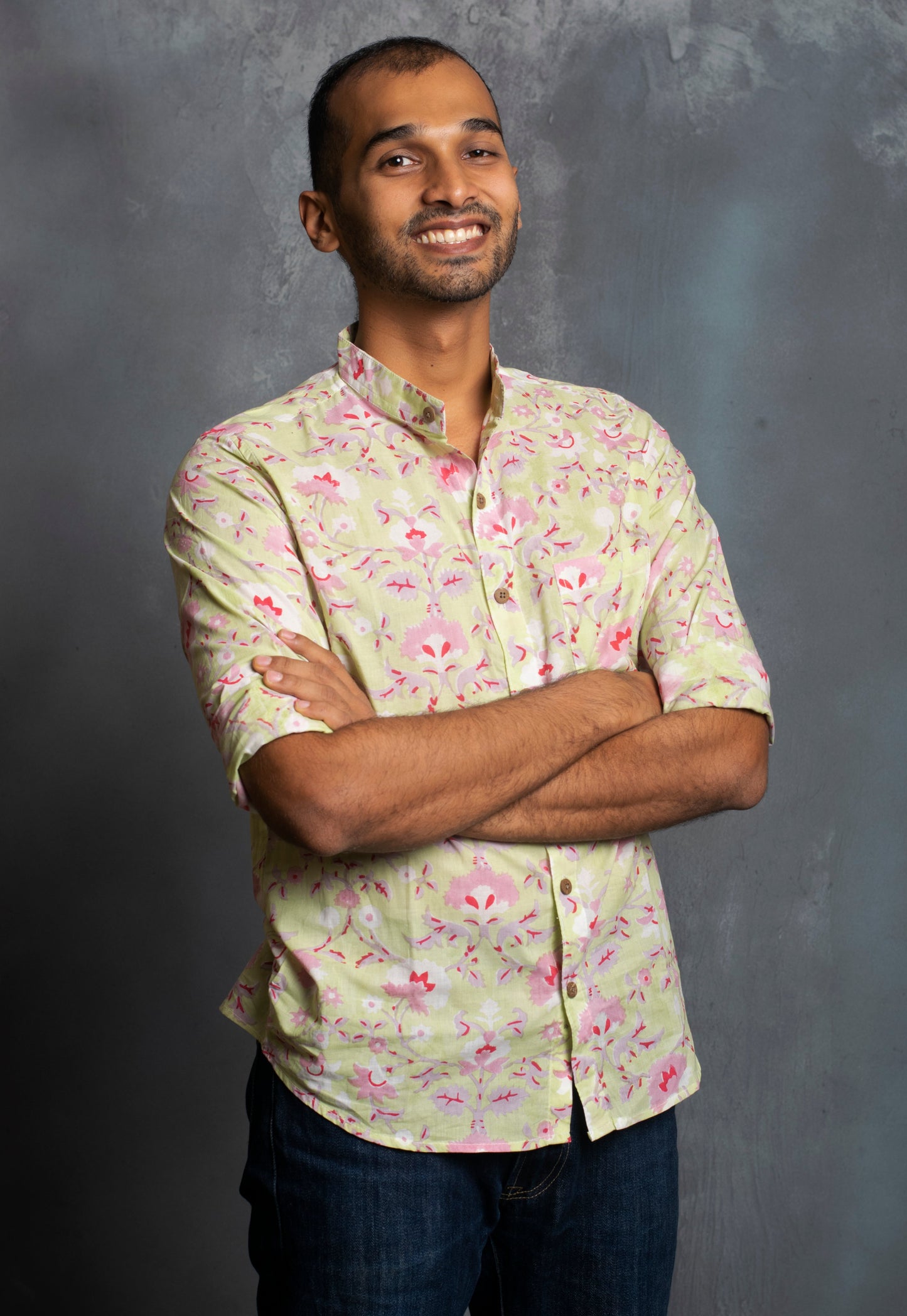 Anjrush Block Print Unisex Shirt