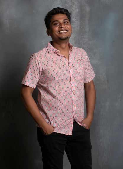 Johdra Block Print Unisex Shirt