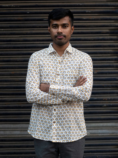 Supranu Block Print Unisex Shirt