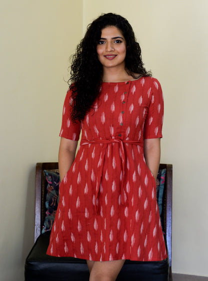 Tamatar Ikat Dress