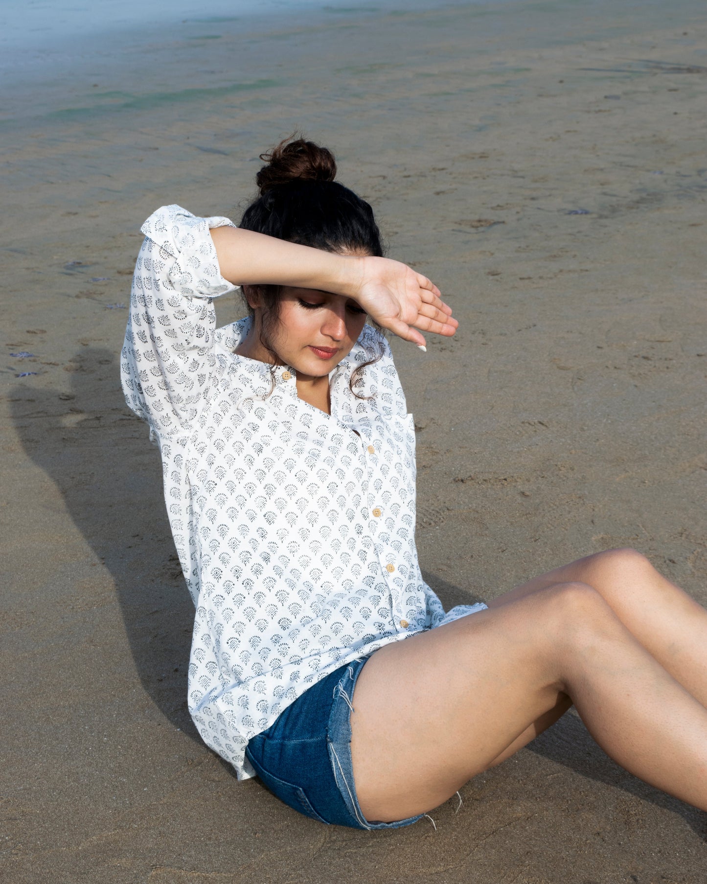 Ankh block print Unisex Shirt