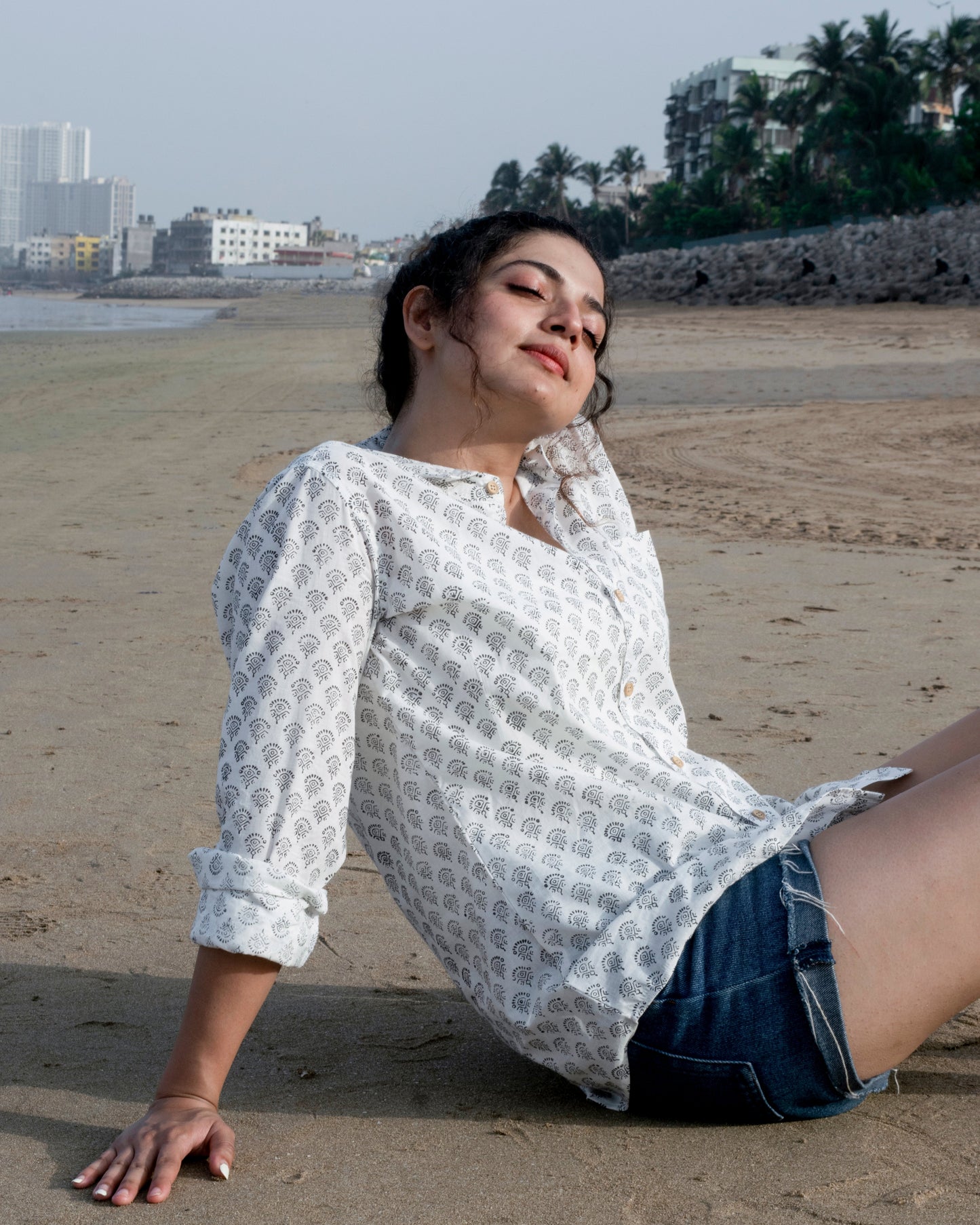 Ankh block print Unisex Shirt