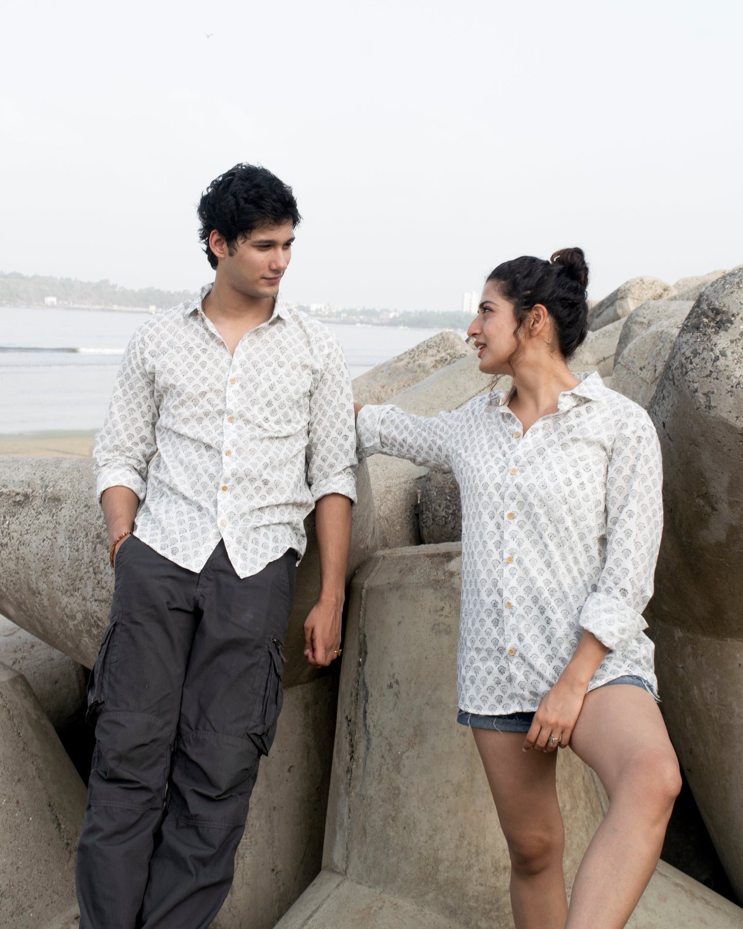 Ankh block print Unisex Shirt