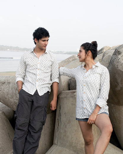 Ankh block print Unisex Shirt