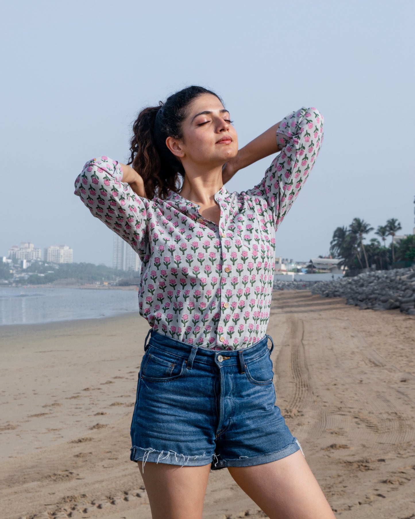 Burans block print Unisex Shirt