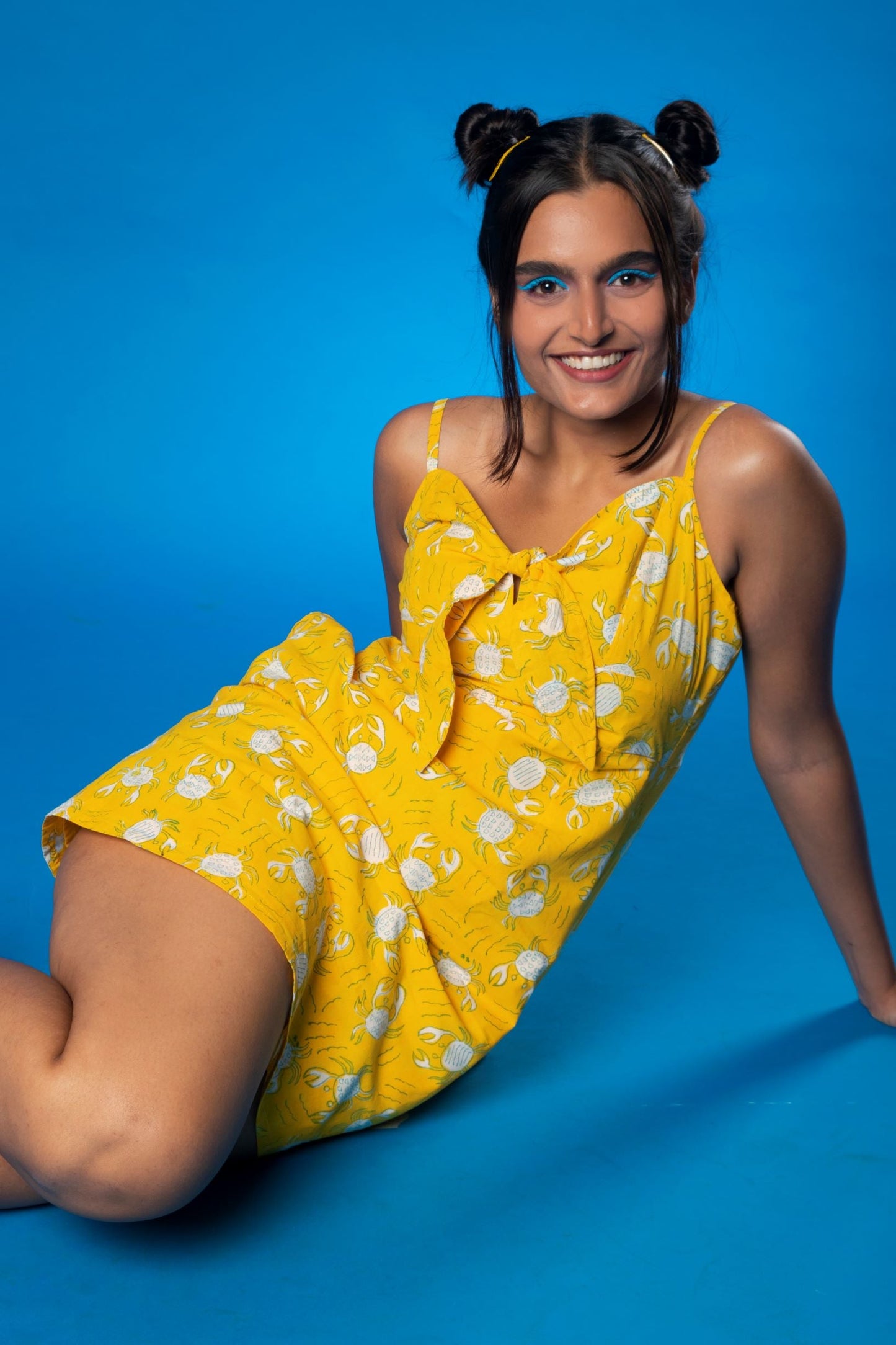 Yellow Crab Dress