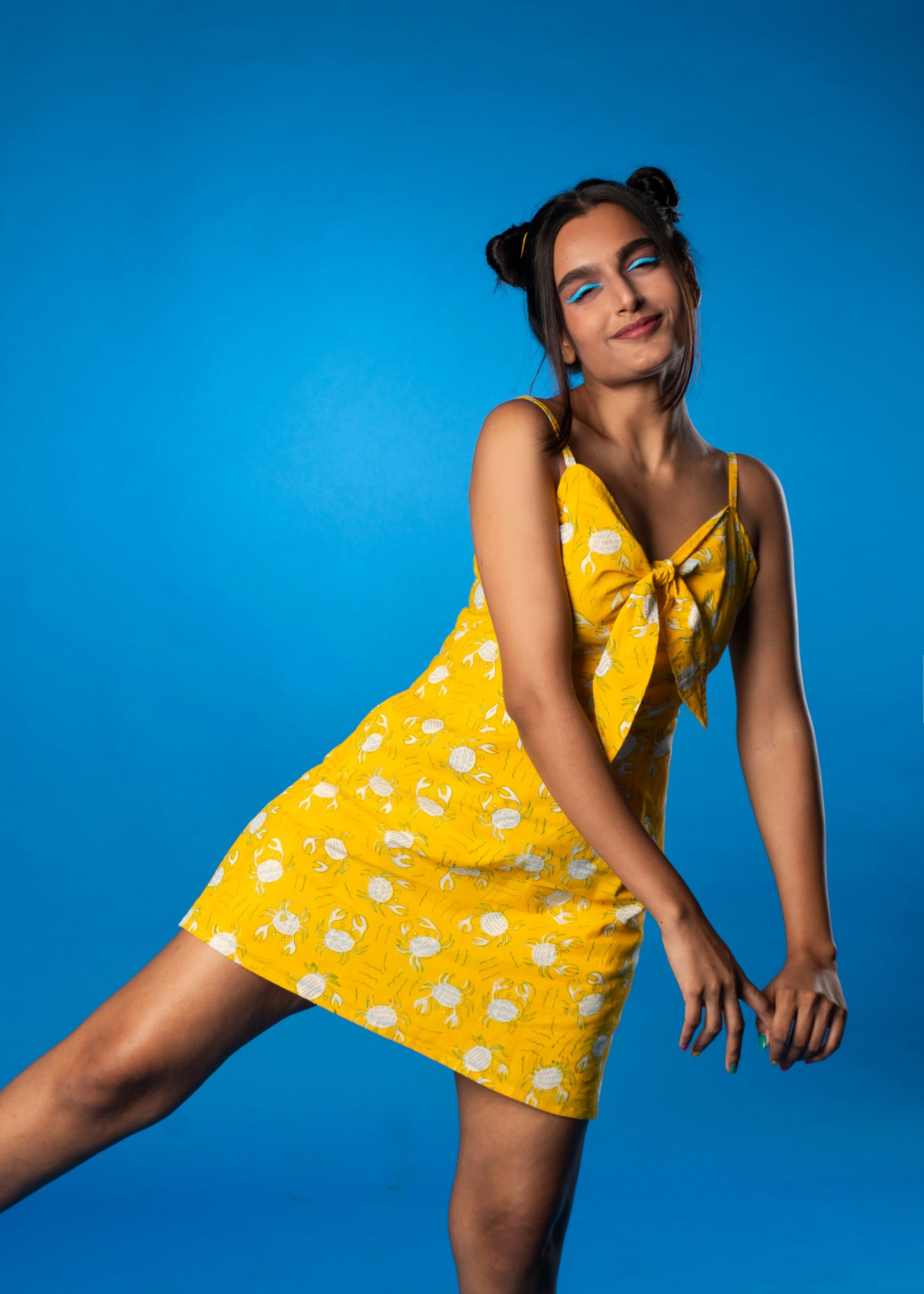 Yellow Crab Dress