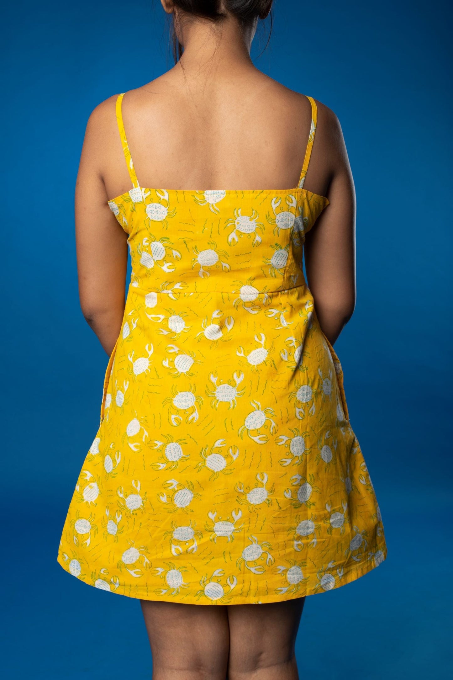 Yellow Crab Dress